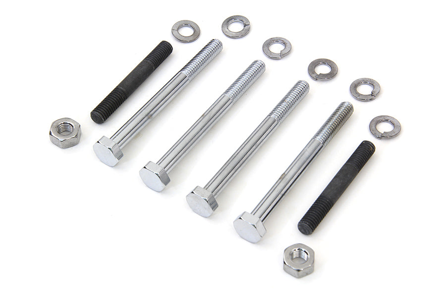 Oil Pump Mount Hex Kit Chrome