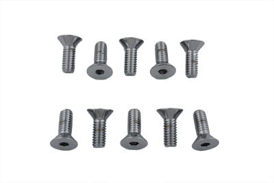 Chrome Allen Type Disc Screw