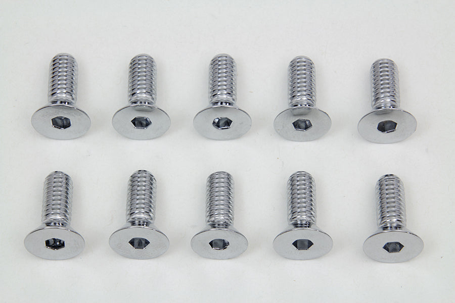 Chrome Allen Type Disc Screw
