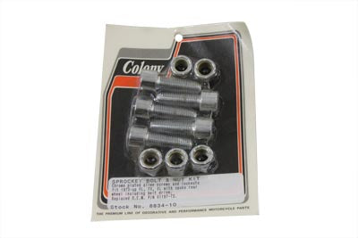Sprocket Bolt and Nut 7/16 -20 X 1/14 Allen Style