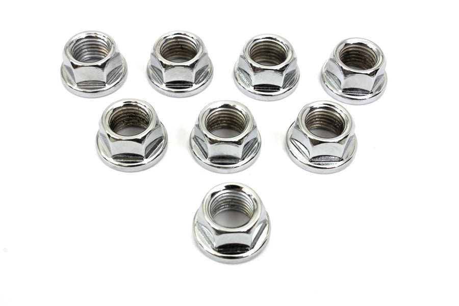 Cylinder Base Nut Chrome