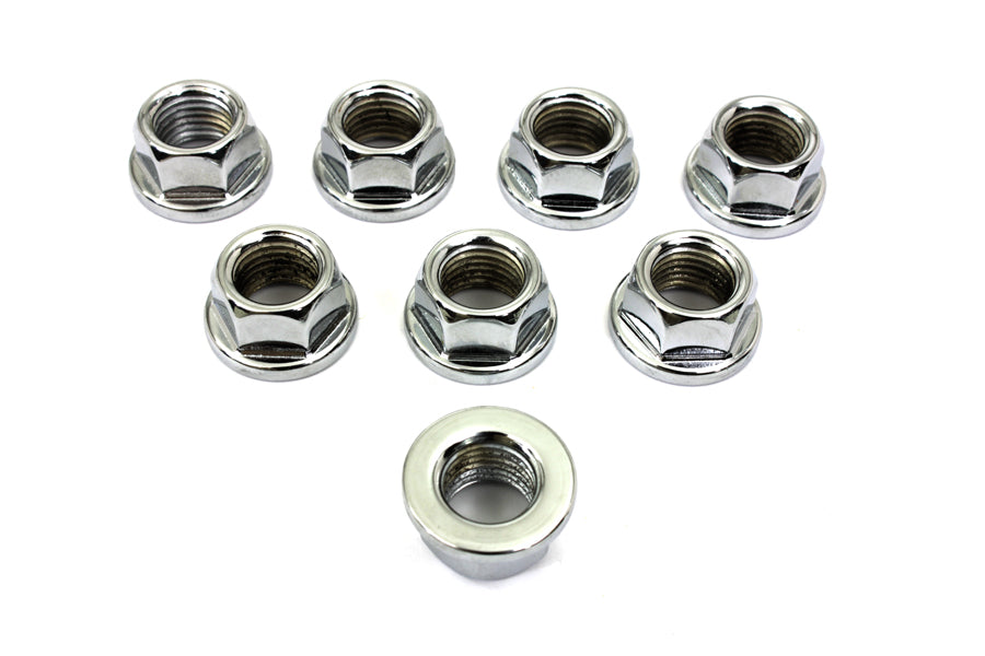 Cylinder Base Nut Chrome