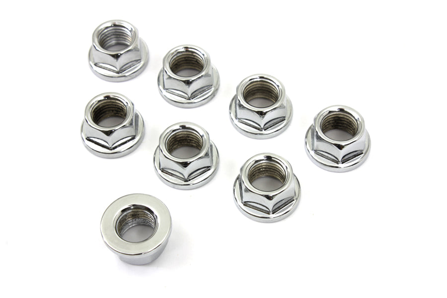 Cylinder Base Nut Chrome