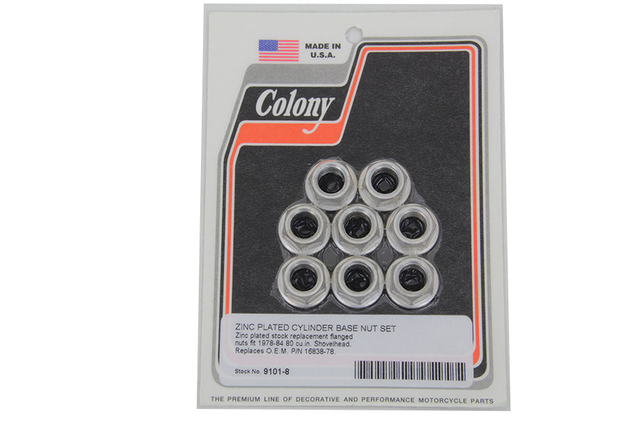 Cylinder Base Nut Cadmium