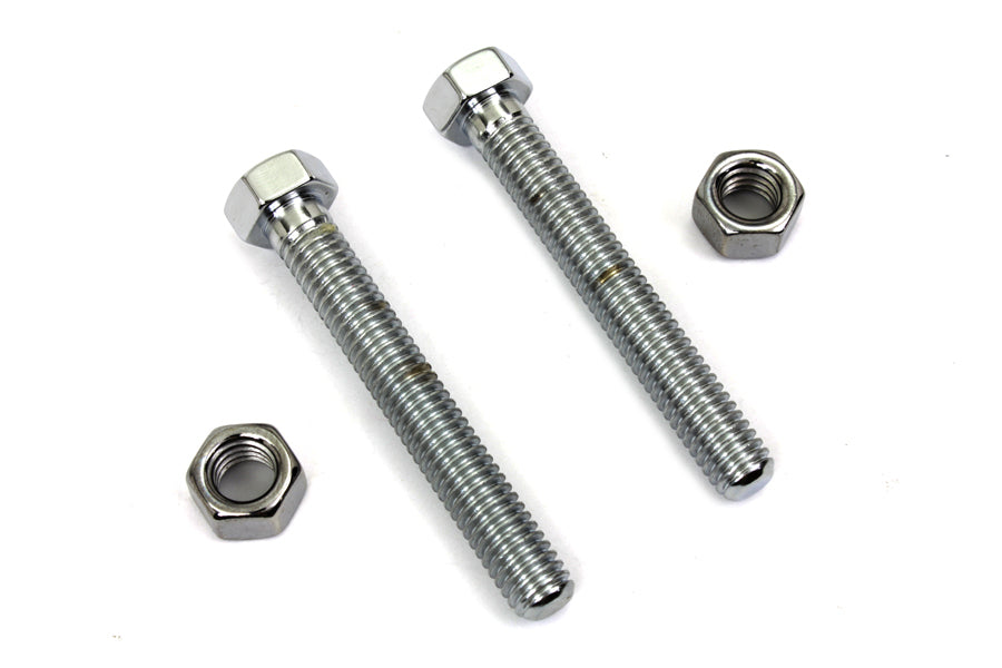 Chrome Rear Axle Adjuster Screw