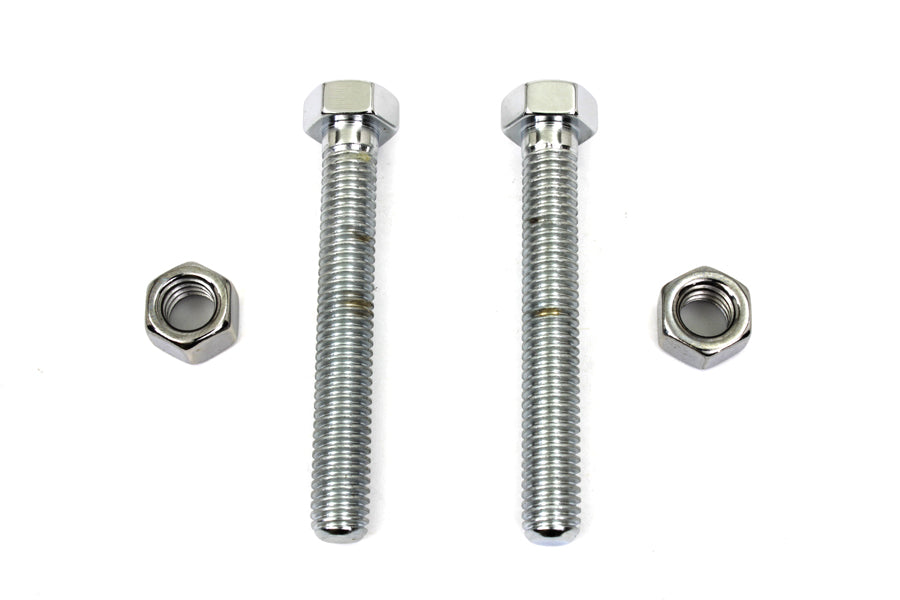 Chrome Rear Axle Adjuster Screw