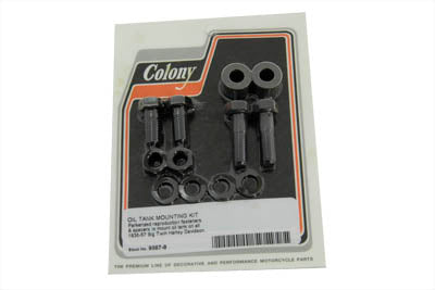 Parkerized Oil Tank Mounting Kit