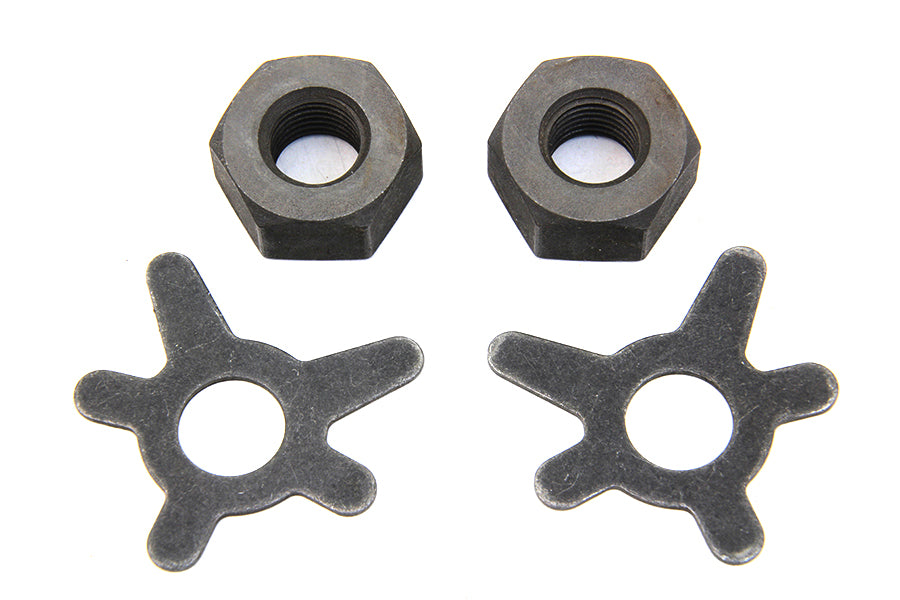 Brake Shaft Nut and Lock Kit Parkerized