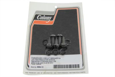 Parkerized Distributor Screws