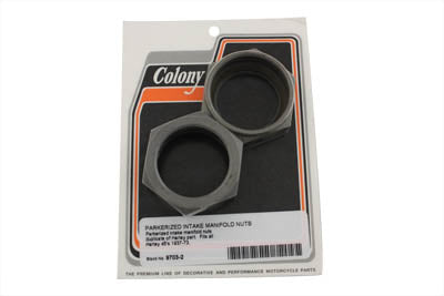 Parkerized Manifold Nuts