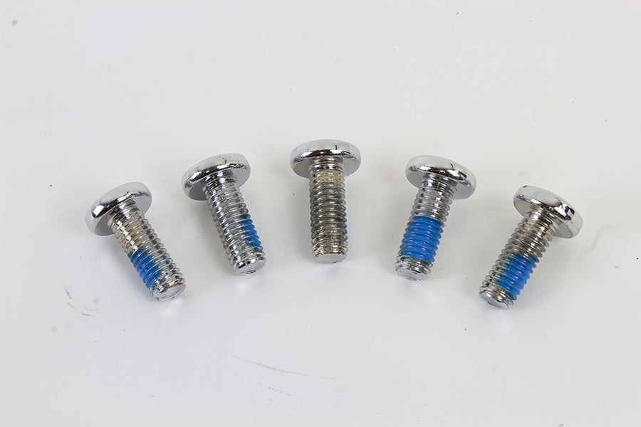 Chrome Rear Brake Disc Bolts