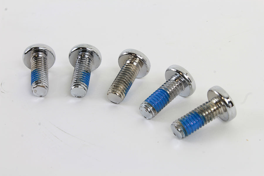 Chrome Rear Brake Disc Bolts
