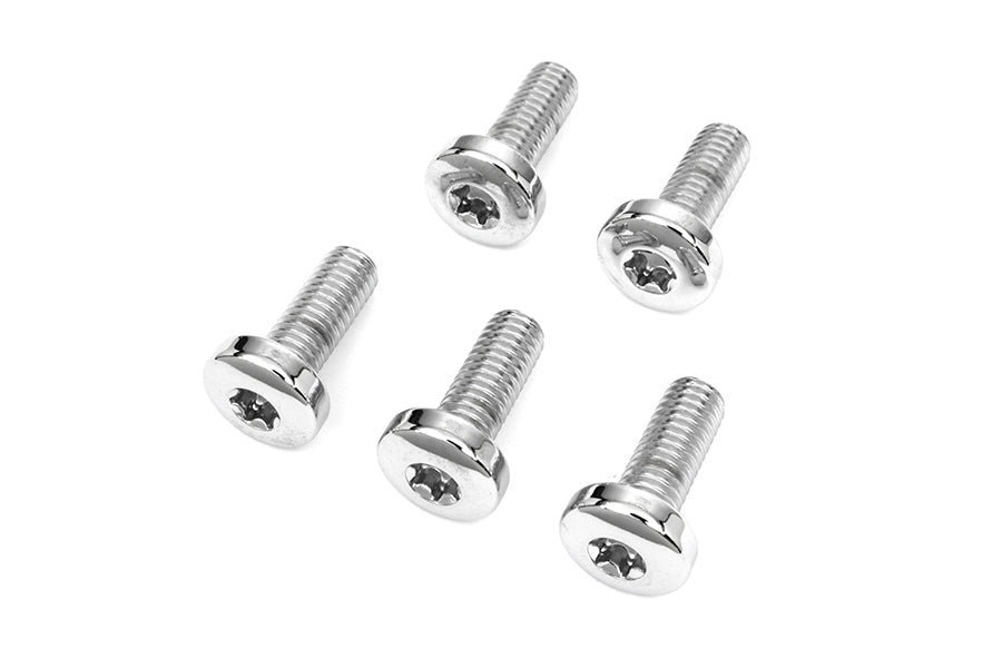 Chrome Rear Brake Disc Bolts