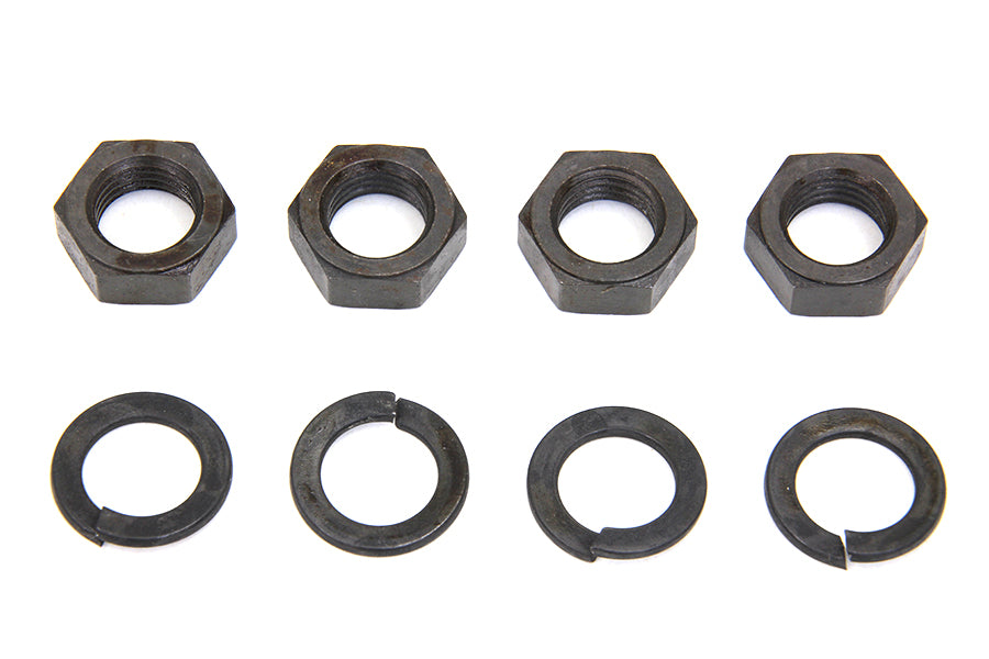 Rocker Arm Shaft Parkerized End Nut Kit