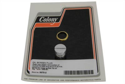 Oil Screen Plug Cadmium