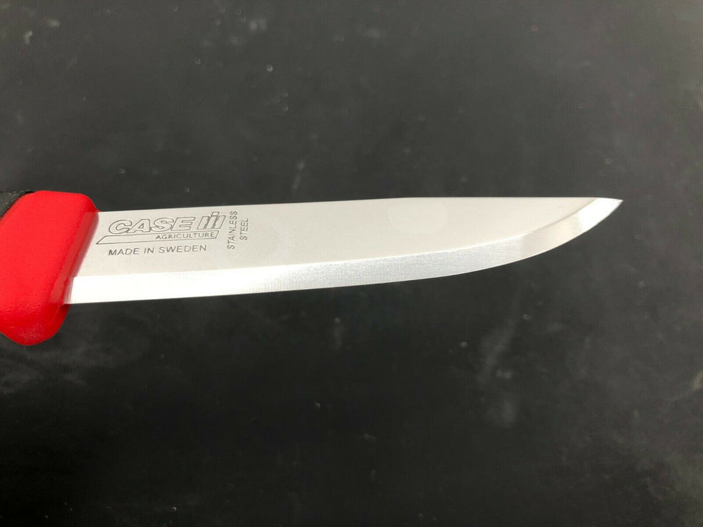 Case IH International Harvester Mora Knife 8.5" Made in Sweden Snap On