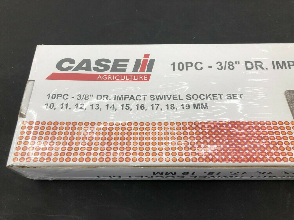 Case IH 10Pc 3/8" Metric Swivel Socket Set Blue Point-Lifetime Warranty