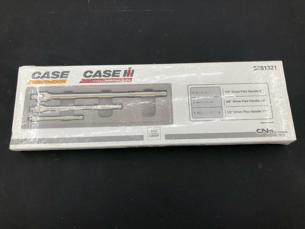 Case IH 1/4" 3/8" 1/2" Flexible Breaker Bar Set Snap on Blue Point