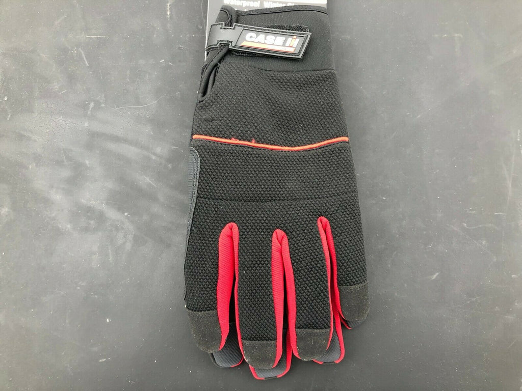 Case IH XL Waterproof Winter Heavy Duty Gloves Snap on Blue Point