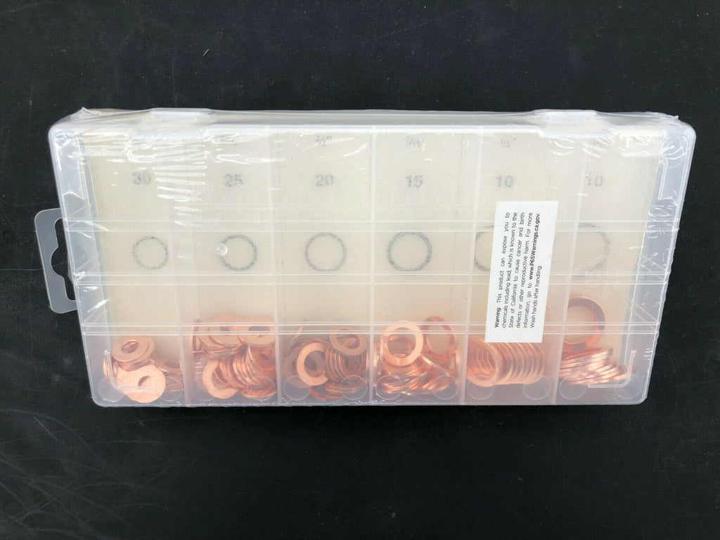 Case IH International 110 piece Copper Washer Assortment- Standard SAE