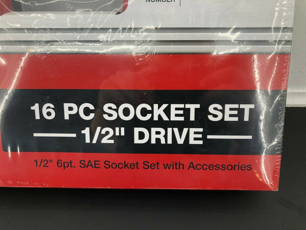 Case IH International 1/2" Drive Ratchet Socket Set 16 Piece Snap On