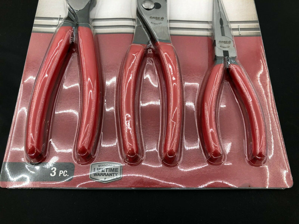 Case IH 3pc Industrial Grade Plier Set Blue Point-Lifetime Warranty