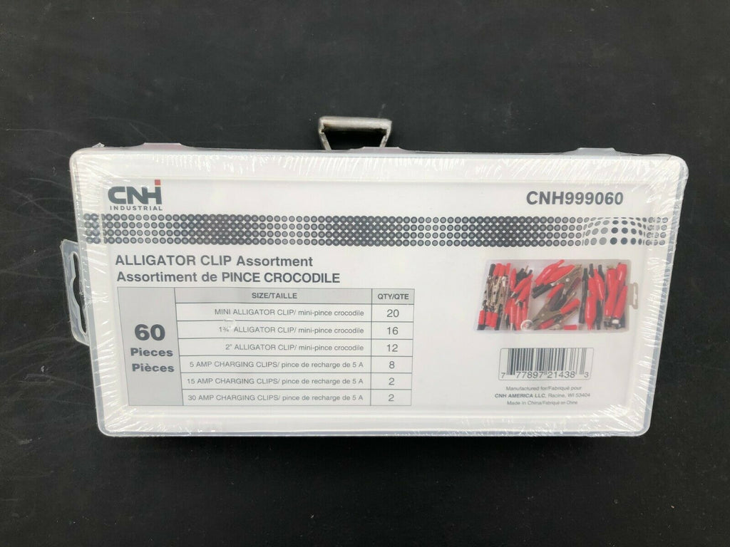Case IH International 60pc Alligator Clip Wiring Assortment- Standard