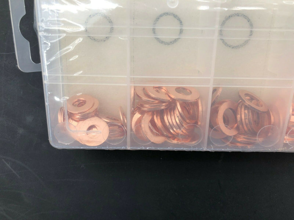 Case IH International 110 piece Copper Washer Assortment- Standard SAE