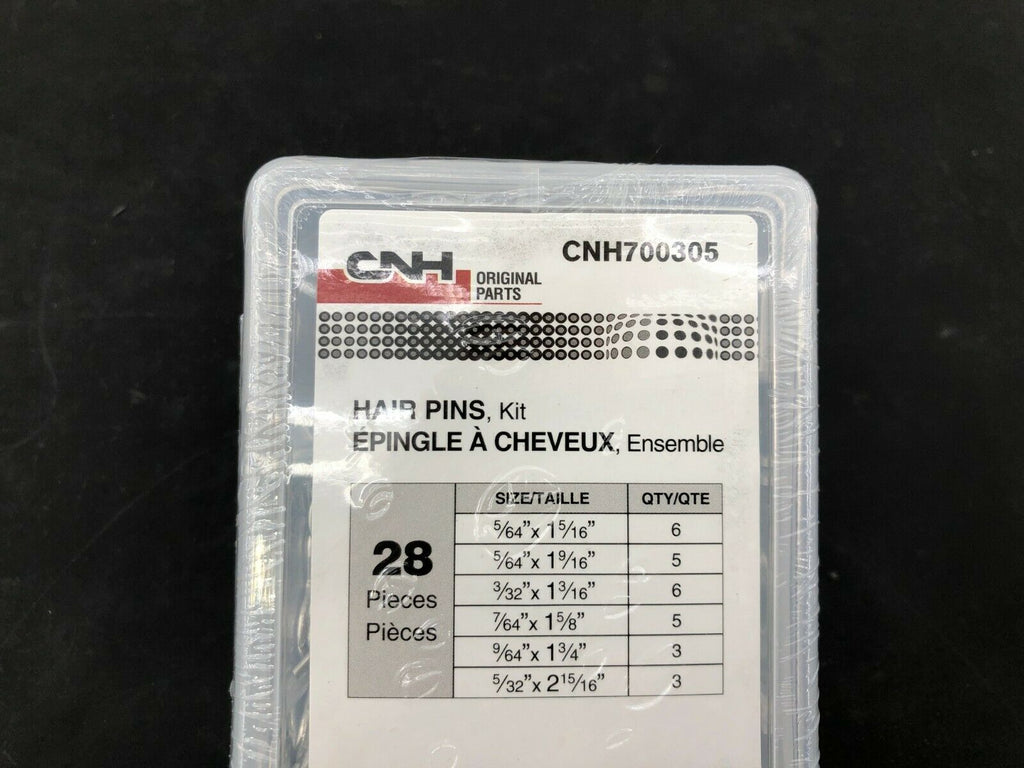 Case IH International 28pc Cotter Pick Hair Pin Set- Standard Hardware