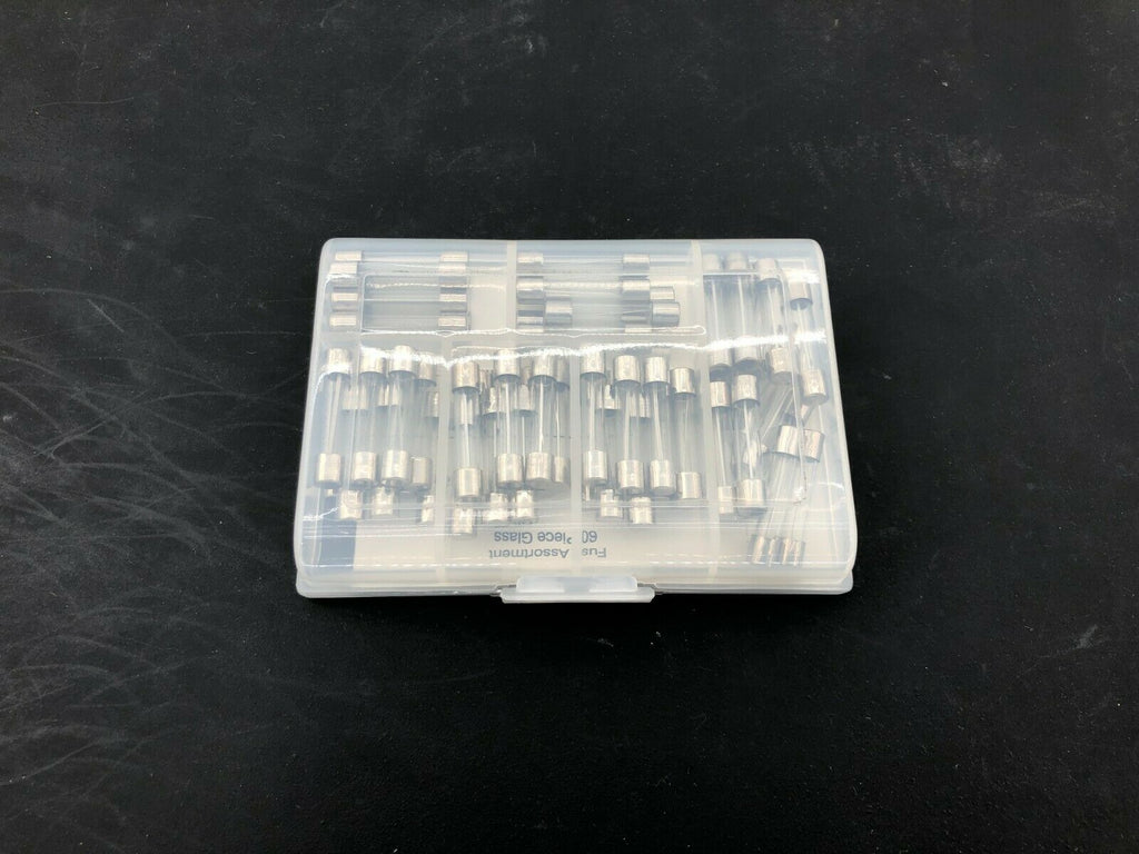 Case IH International 60 Piece Glass Fuse Kit 7.5 10 15 20 25 30 amp