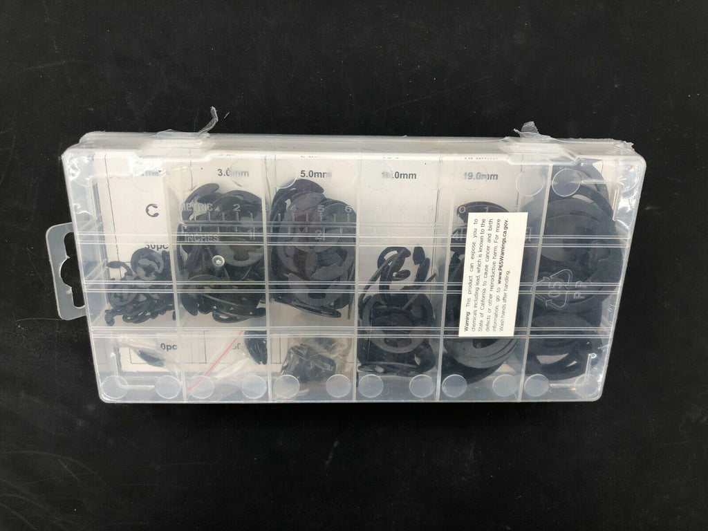 Case IH International 300pc E Retainer C Clip Ring Assortment- Metric