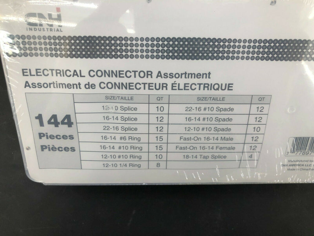 Case IH International 144pc Electrical Connector Assortment Wire End