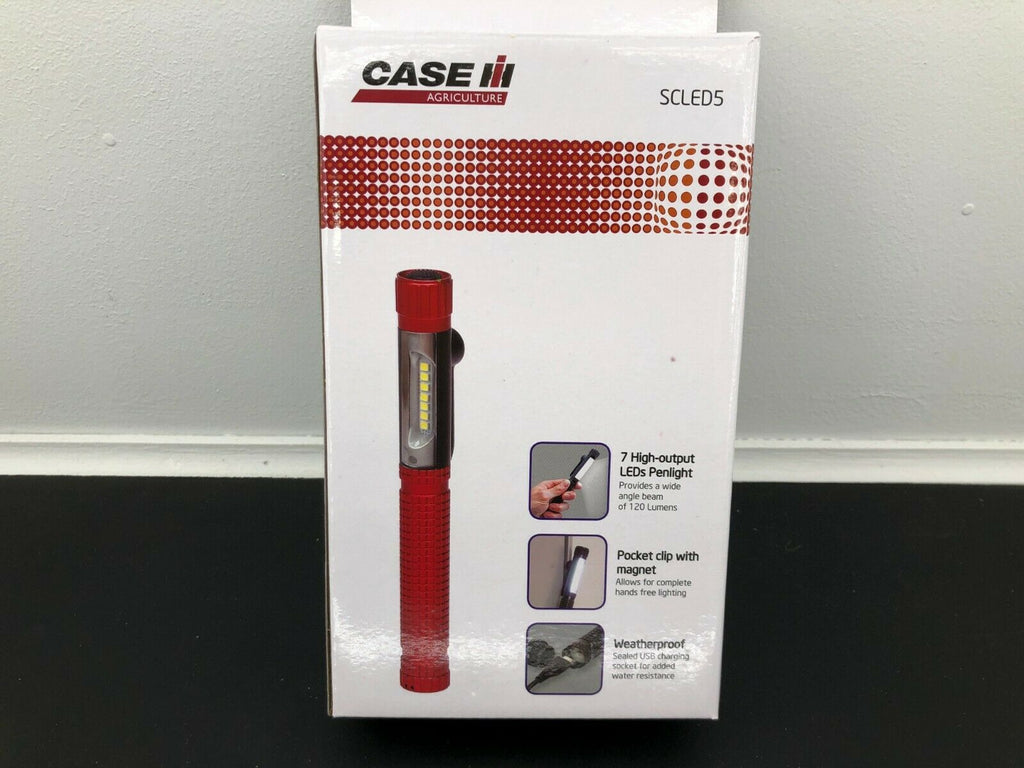 Case IH International Harvester Rechargeable Pen Light Pocket Snap On