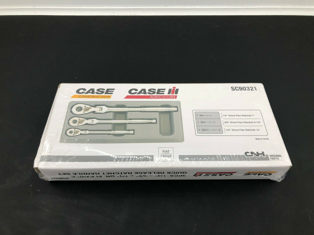 Case IH International Harvester Flex Ratchet 1/4" 3/8" 1/2" Set Snap On