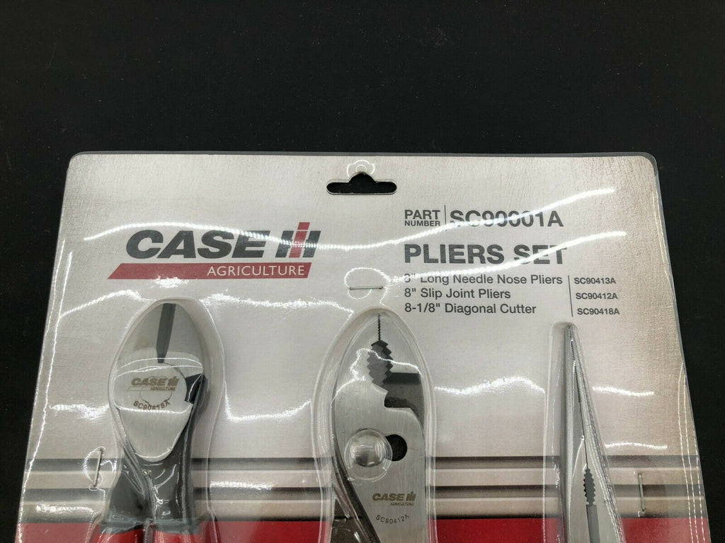 Case IH 3pc Industrial Grade Plier Set Blue Point-Lifetime Warranty
