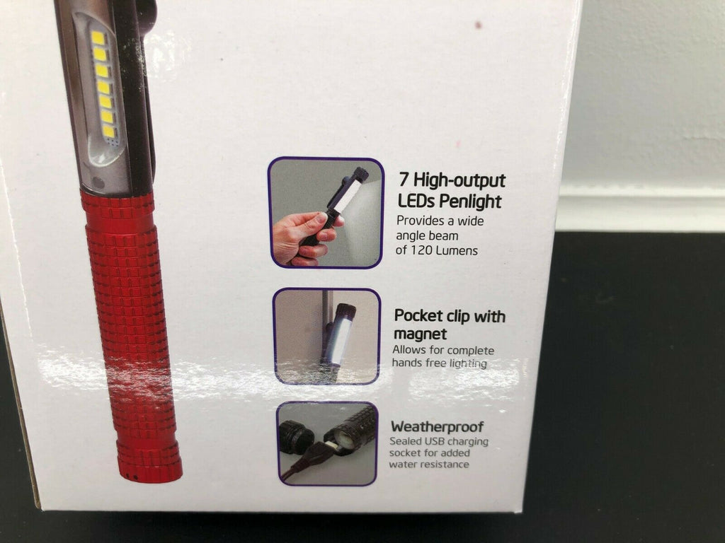 Case IH International Harvester Rechargeable Pen Light Pocket Snap On