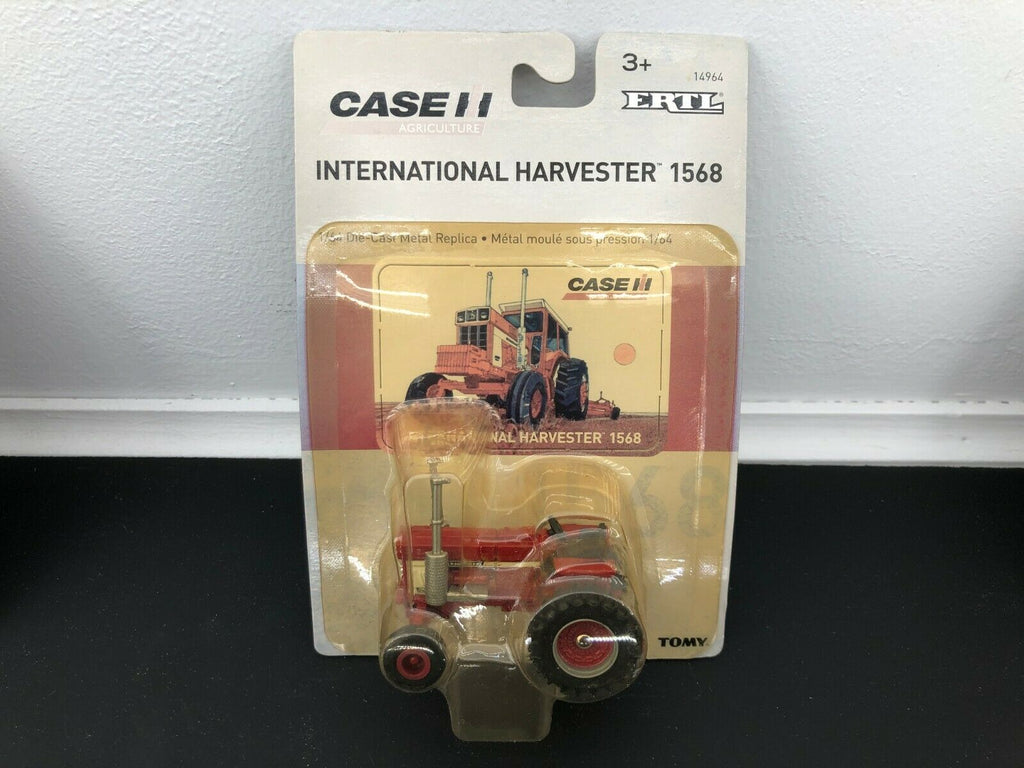 Case IH International Harvester Farmall 1568 Tractor Toy 1/64