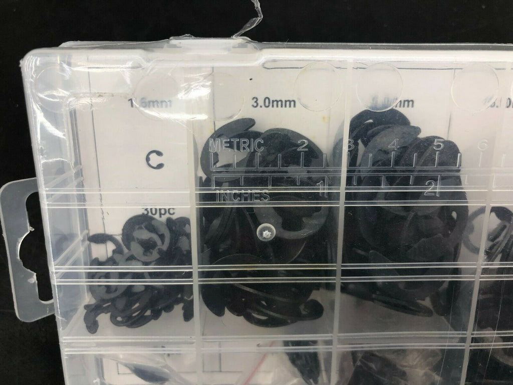 Case IH International 300pc E Retainer C Clip Ring Assortment- Metric