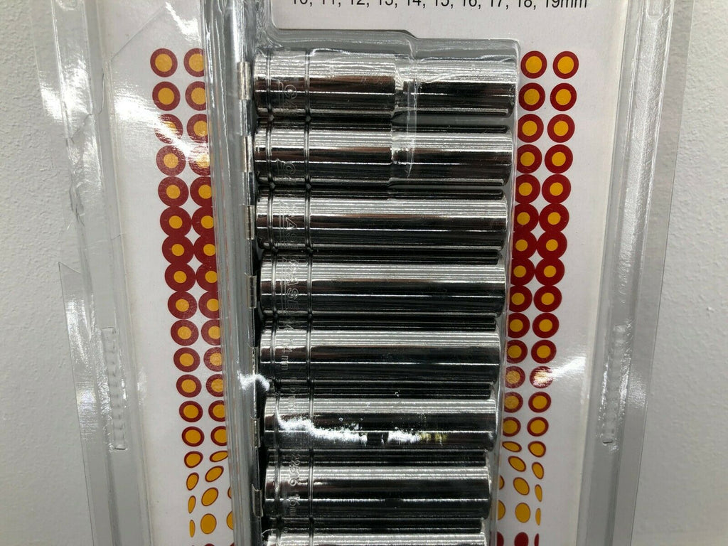Case IH International 3/8" Drive 10 Piece Metric Deep Socket Set Snap On