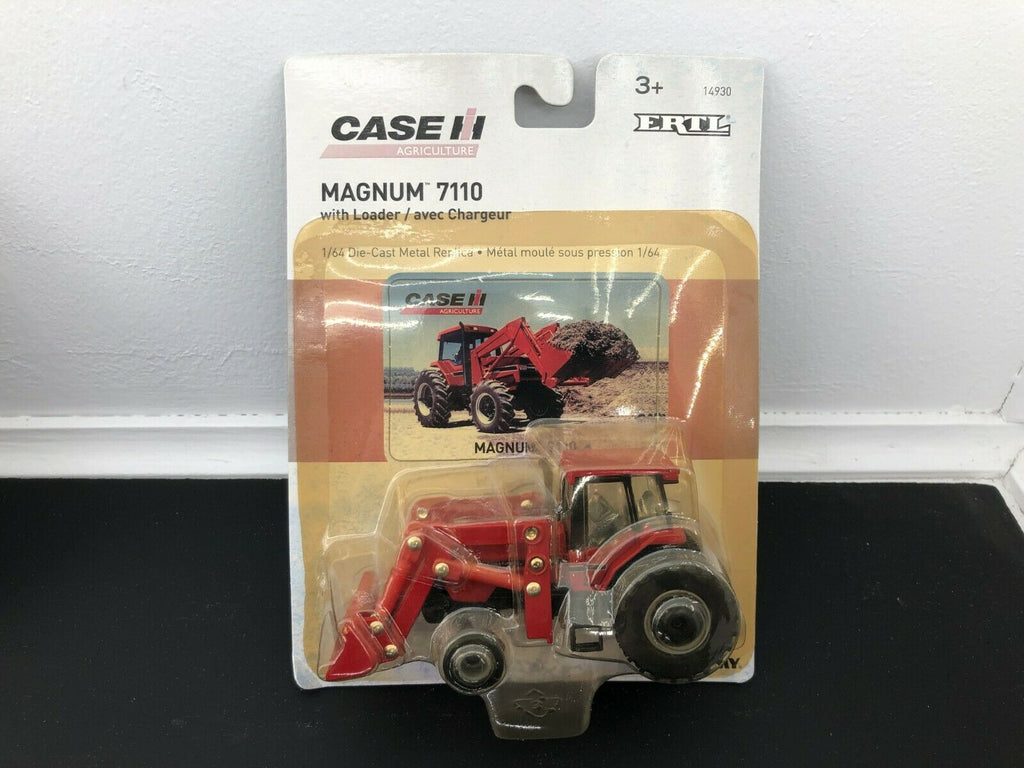 Case IH International Harvester Magnum 7110 w/ Loader Tractor Toy 1/64