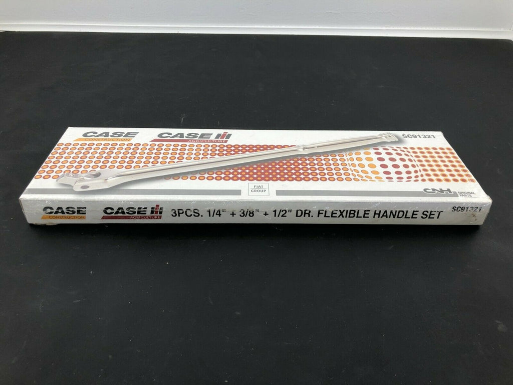 Case IH 1/4" 3/8" 1/2" Flexible Breaker Bar Set Snap on Blue Point