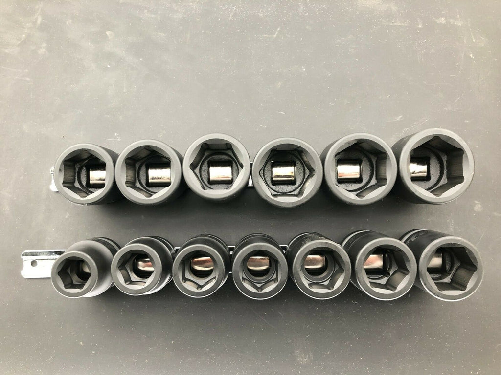 Case IH 13pc 3/4" Dr Impact Socket Set Standard Snap on Blue Point