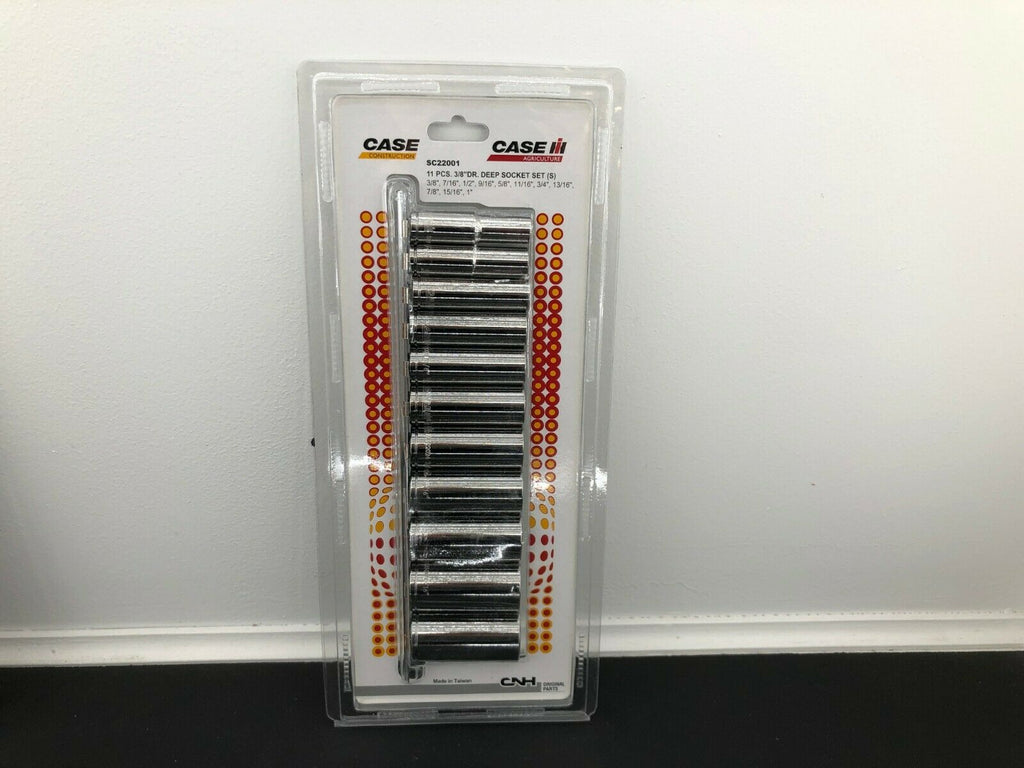 Case IH International 3/8" 11 Piece Standard Deep Socket Set Snap On