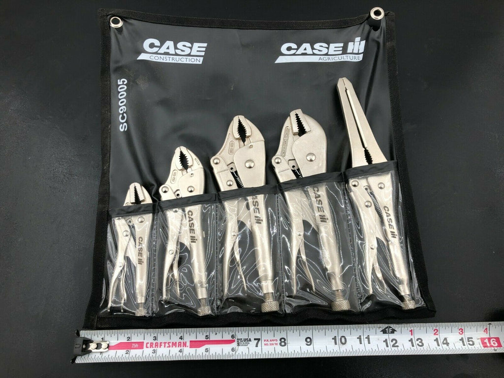 Case IH International Vise Grip Set 5pc Blue Point- Lifetime Warranty