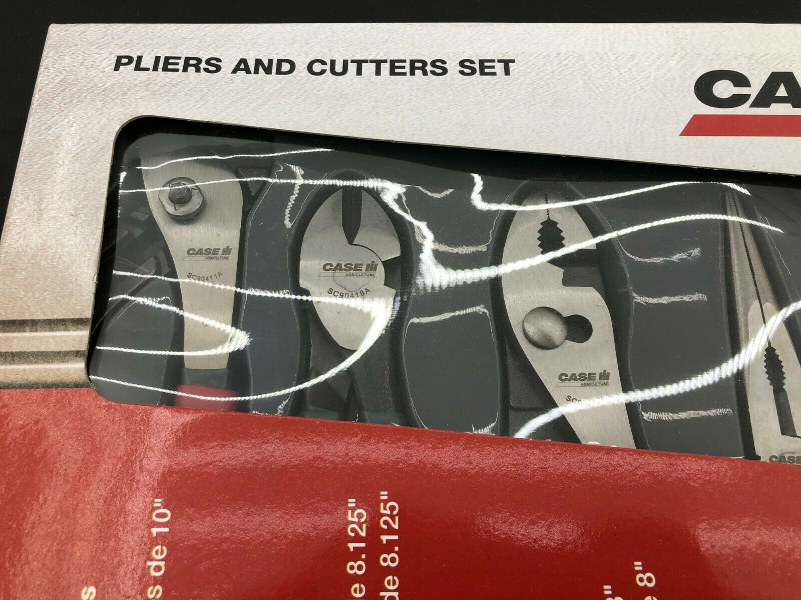 Case IH, 8-Piece Case IH Pliers Set, SC90408A