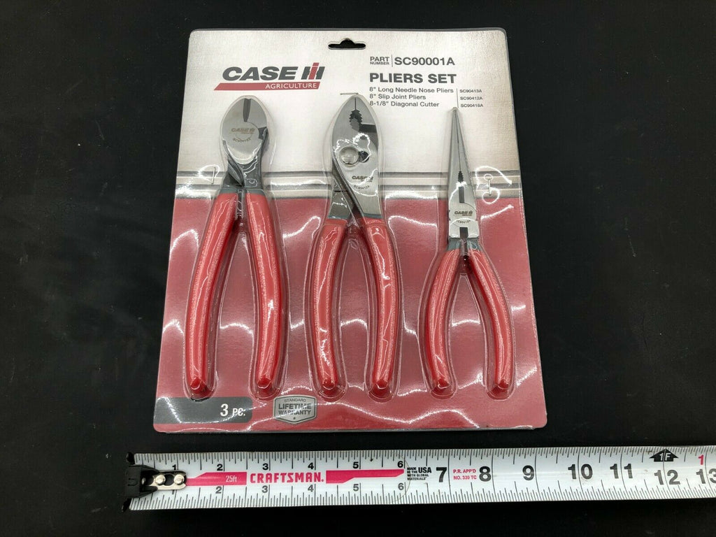 Case IH 3pc Industrial Grade Plier Set Blue Point-Lifetime Warranty