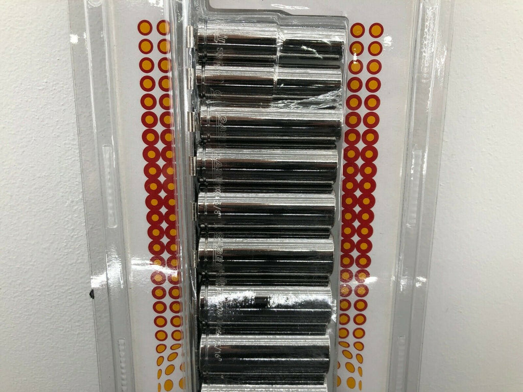 Case IH International 3/8" 11 Piece Standard Deep Socket Set Snap On